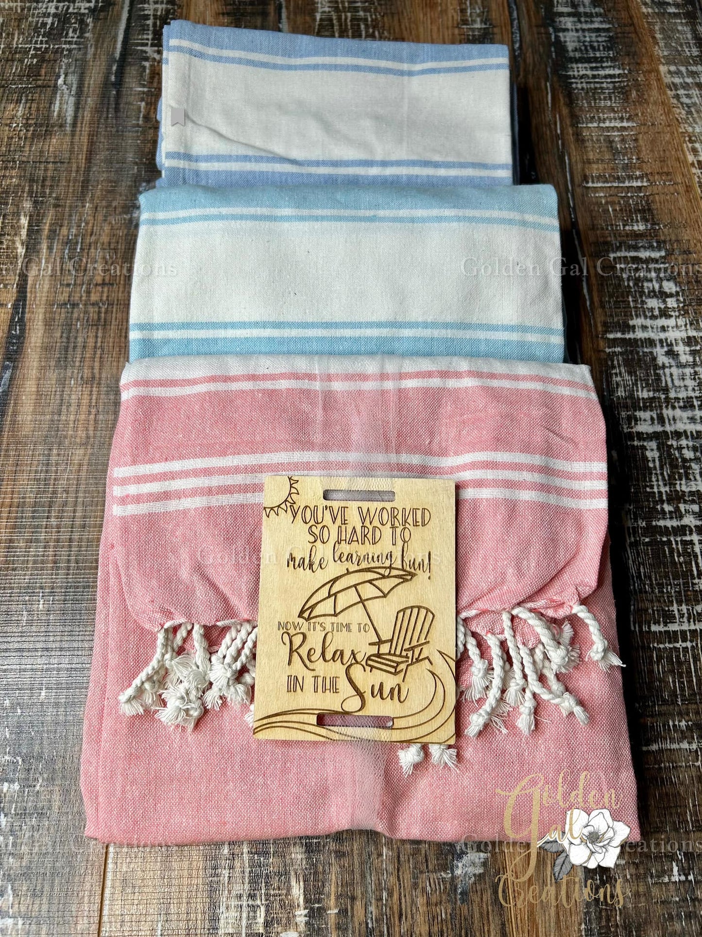 🏖️ Teacher and Mom Beach Blanket Gifts 🏖️