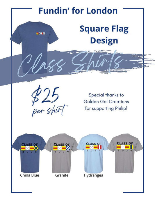 STOKES LONDON FUNDRAISER -Square Flags Design
