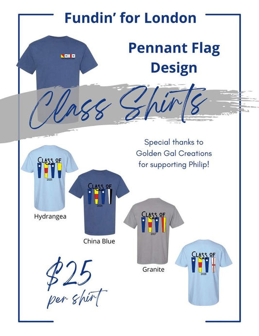 STOKES LONDON FUNDRAISER -Pennant Flags Design