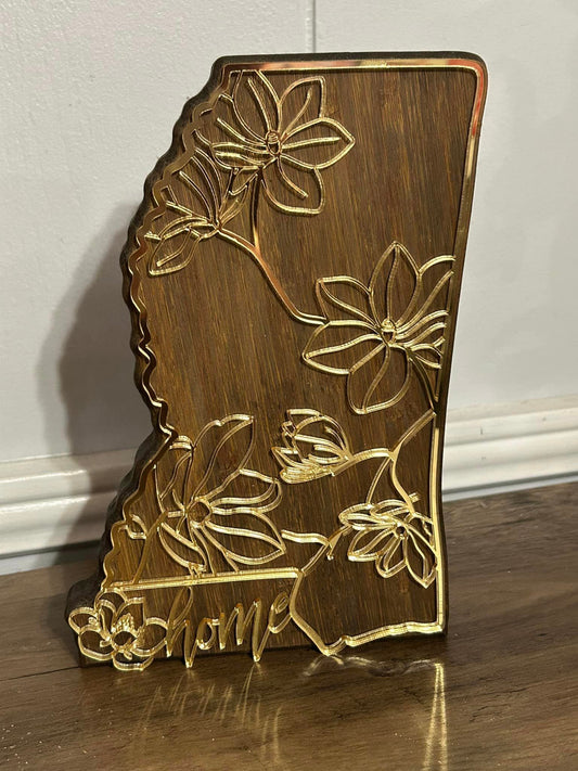 Gorgeous Mississippi Magnolia Shelf Sitter