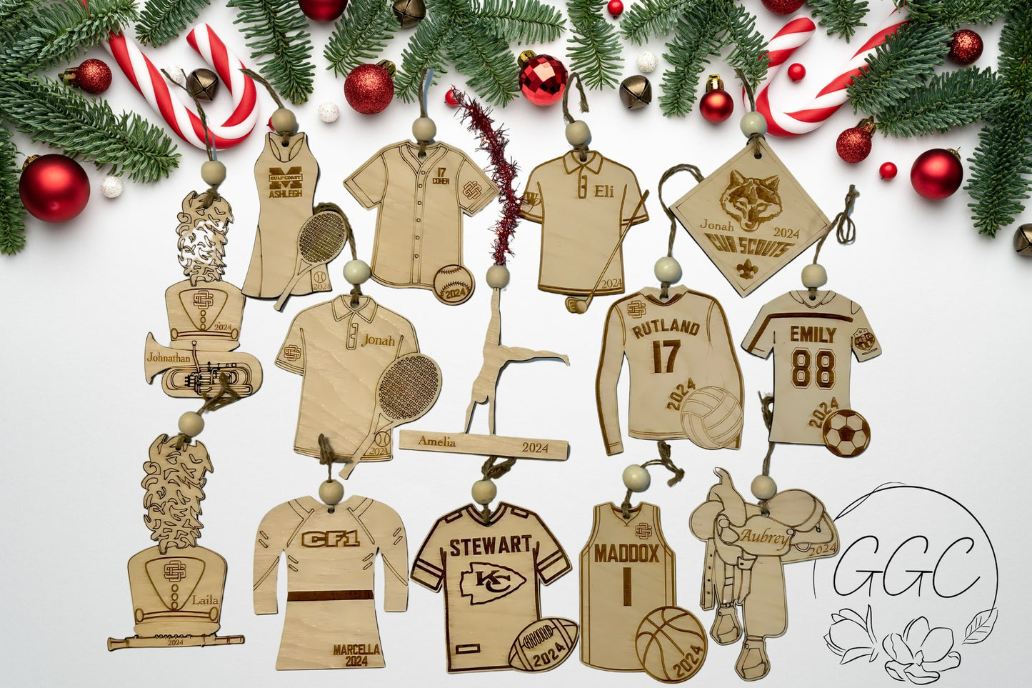 Sports Ornaments - Custom