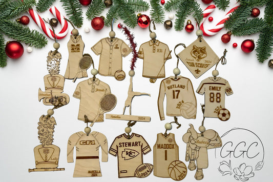 Sports Ornaments - Custom