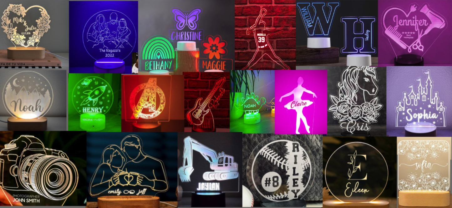 Personalized LED Lights