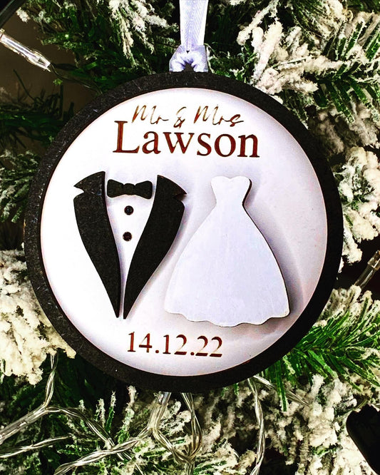Wedding Ornaments Perfect for Christmas