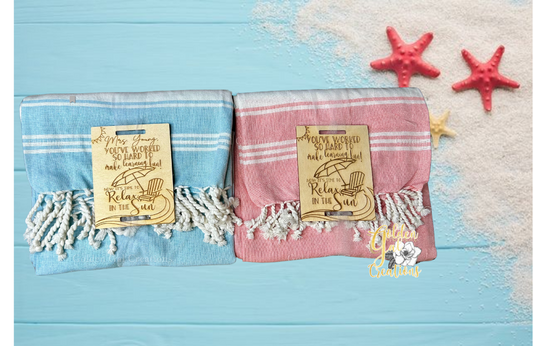 🏖️ Teacher and Mom Beach Blanket Gifts 🏖️