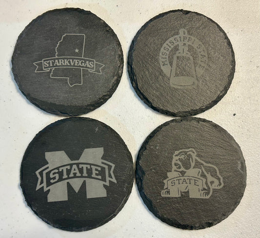 Slate Coaster Sets - 5 Options Available