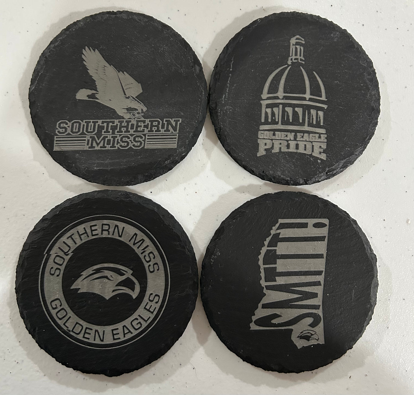 Slate Coaster Sets - 5 Options Available