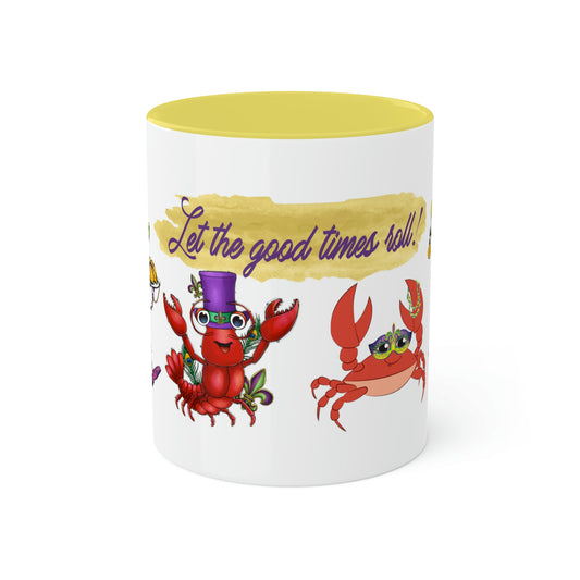 Let the good times roll Mardi Gras Mug