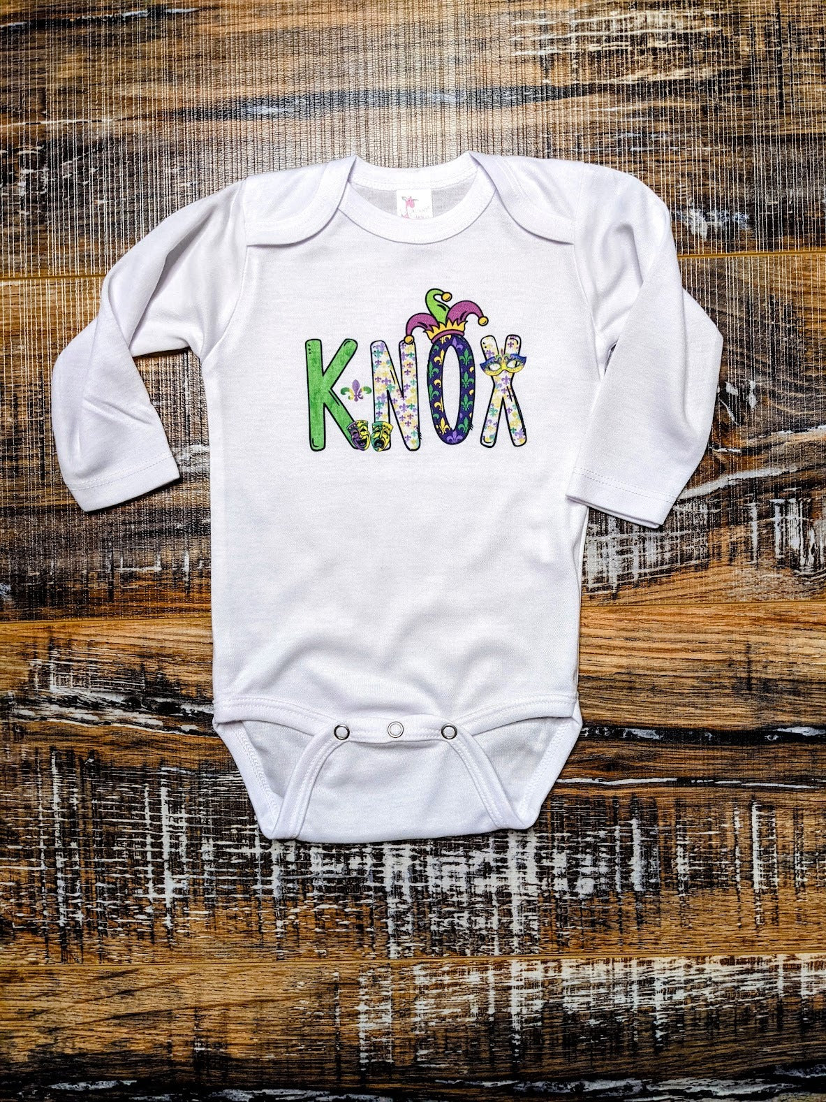 Mardi Gras Name Shirt
