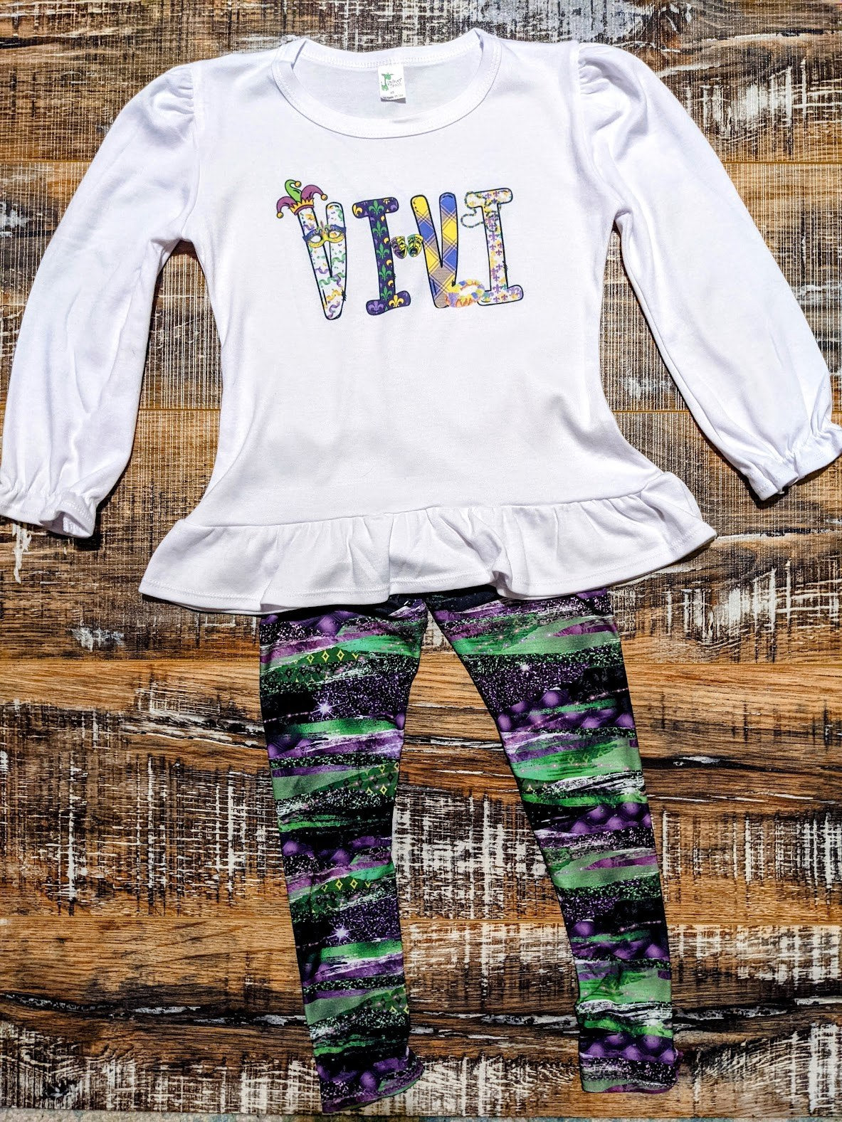 Mardi Gras Name Shirt