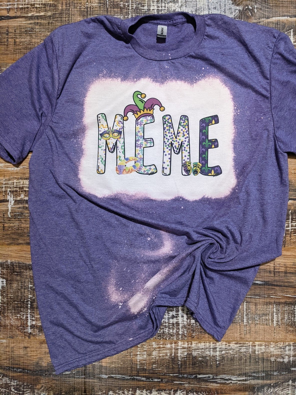 Mardi Gras Name Shirt