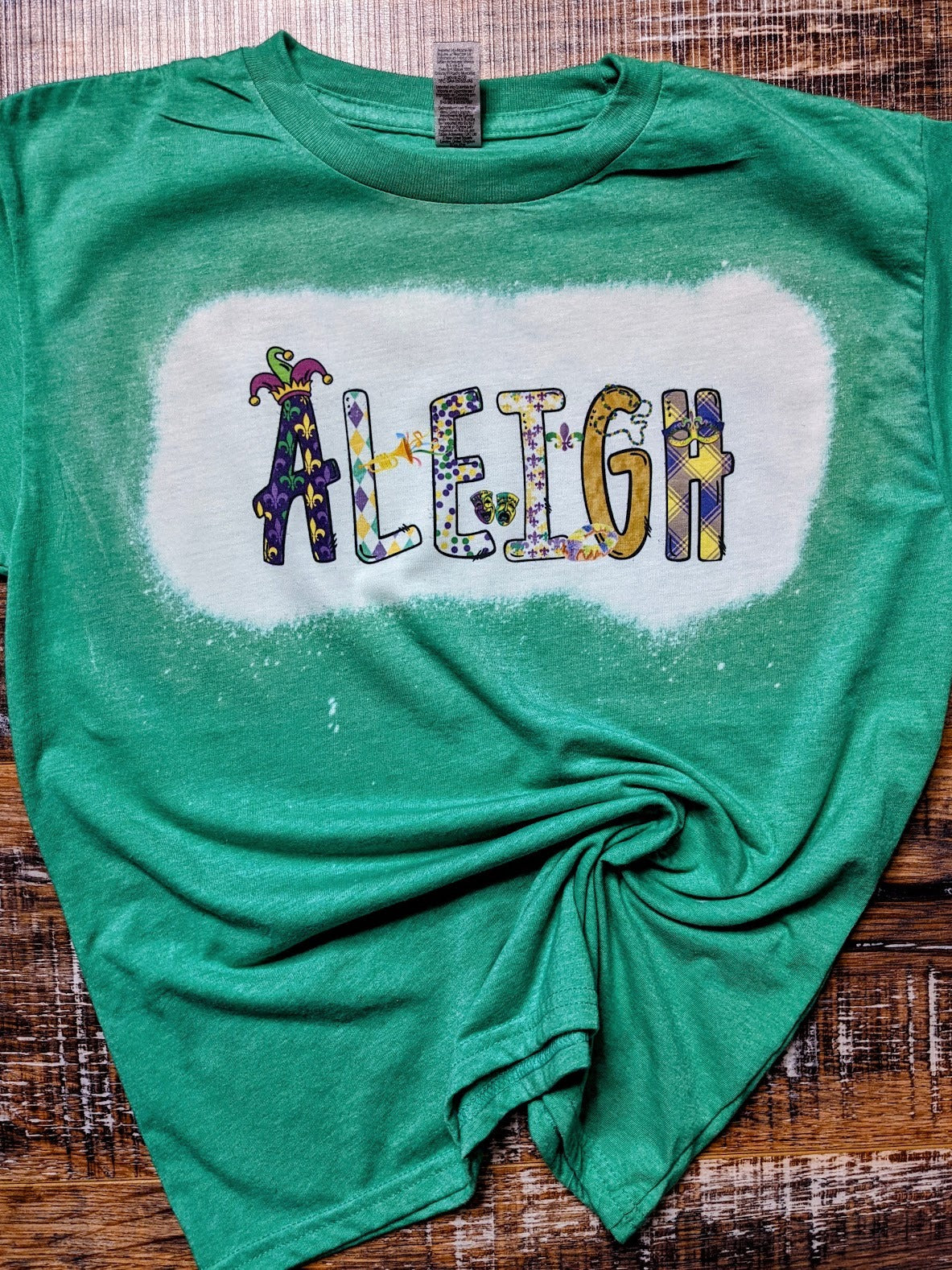 Mardi Gras Name Shirt