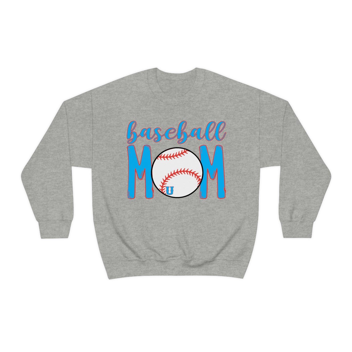 Underclassmen Baseball Mom Crewneck Sweatshirt