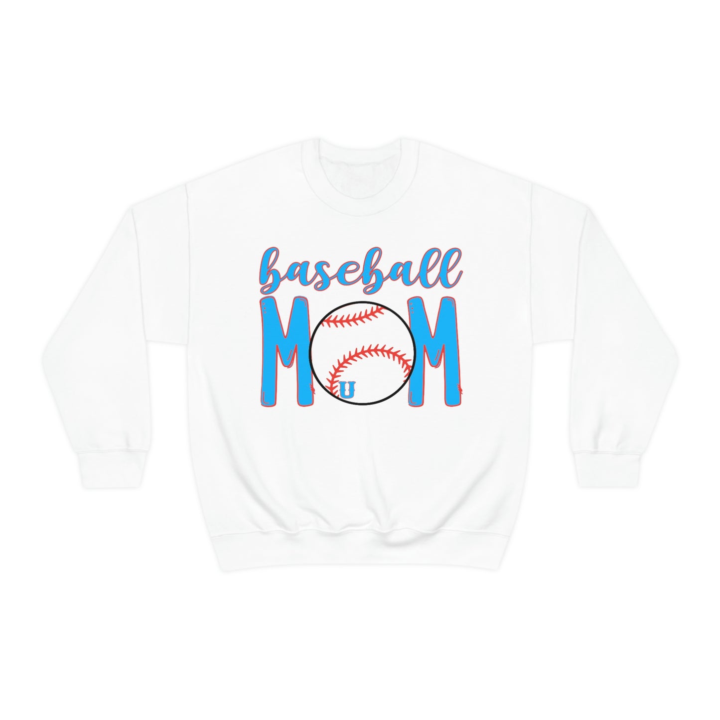 Underclassmen Baseball Mom Crewneck Sweatshirt
