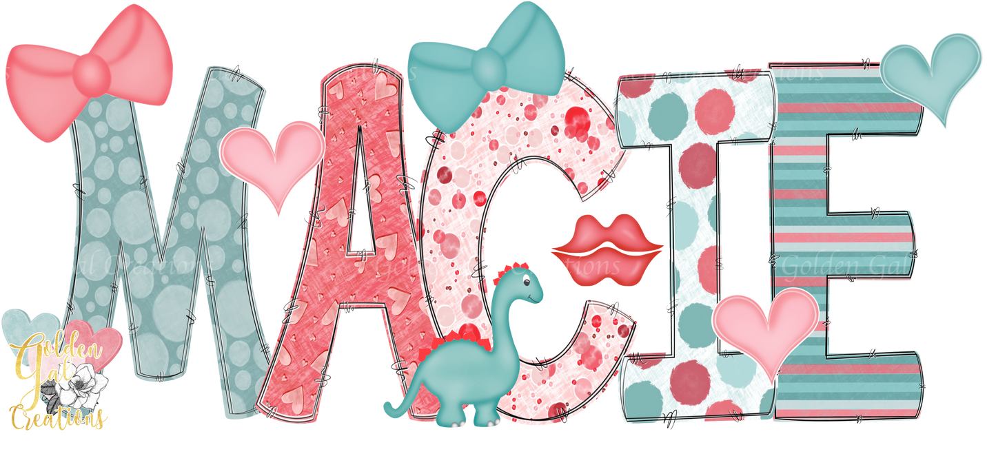 Valentine's Name Shirt