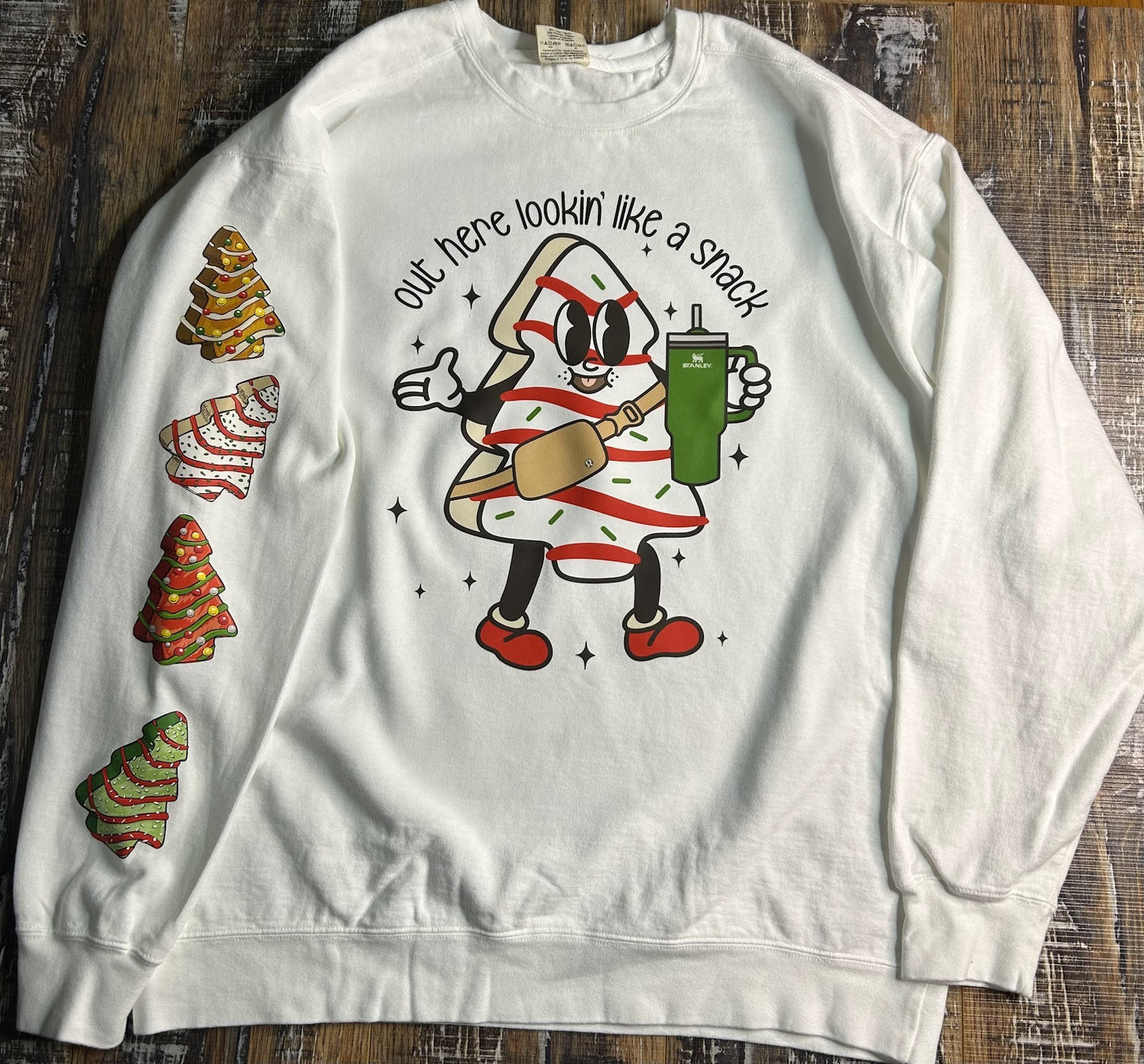 Boojee Looking Like a Snack Shirt, Boojee Christmas Sweatshirt, Christmas Tree Shirt, Holiday Gifts For Women, Funny Christmas Sweater