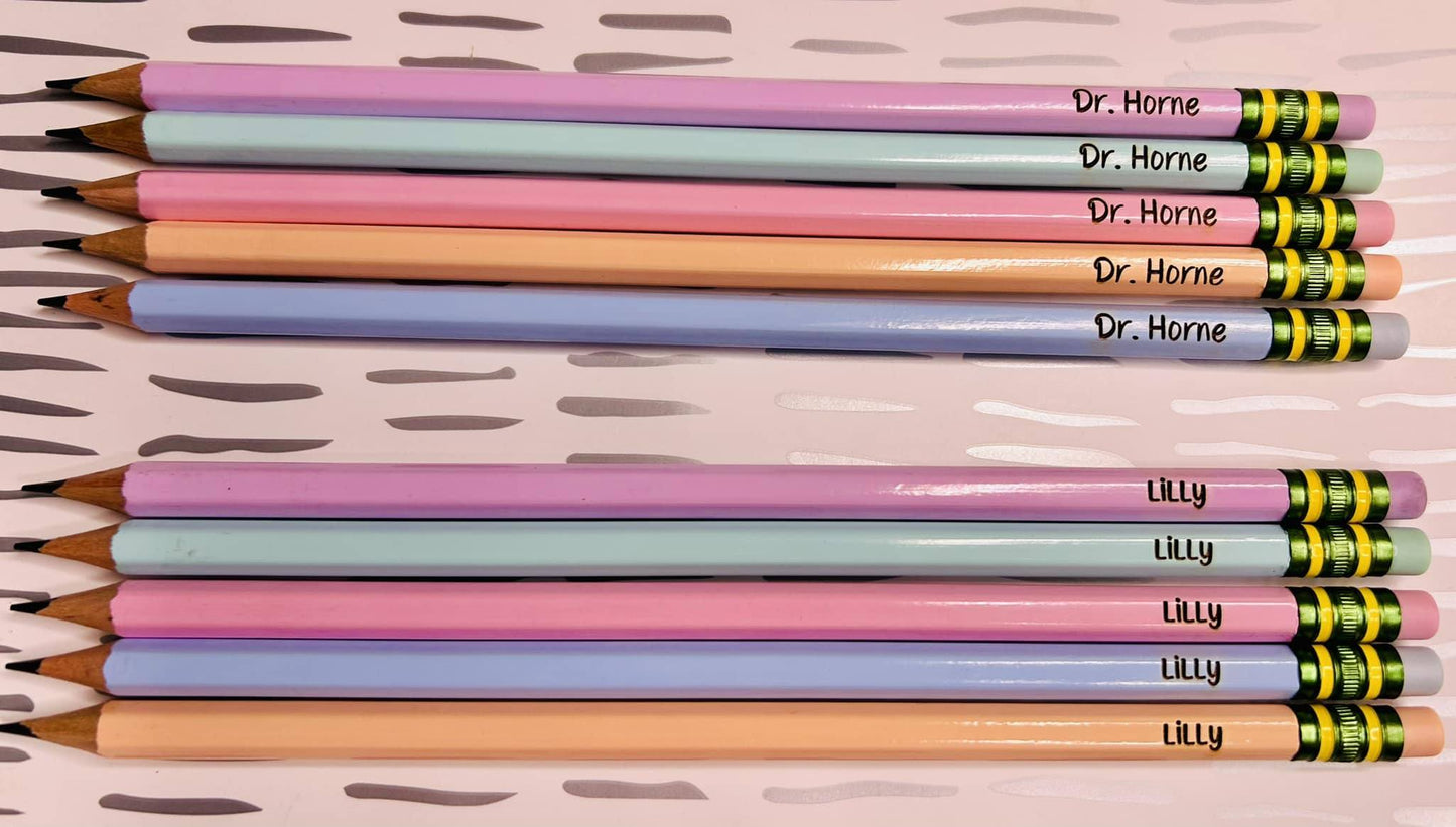 Customized Pencils
