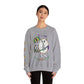 Mardi Gras King Cake Cartoon Sweatshirt - Festive Mardi Gras Sweatshirt for Swifties - King Cake I‘m the Problem Glitter Mardi Gras Sweatshirt