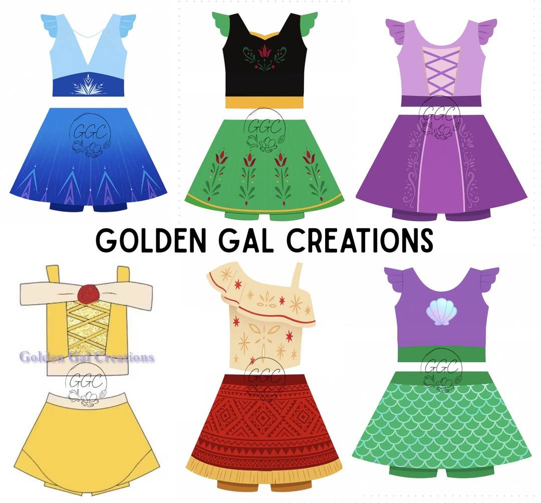 Princess  Activewear Two Piece Set Preorder!