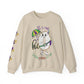 Mardi Gras King Cake Cartoon Sweatshirt - Festive Mardi Gras Sweatshirt for Swifties - King Cake I‘m the Problem Glitter Mardi Gras Sweatshirt