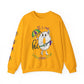 Mardi Gras King Cake Cartoon Sweatshirt - Festive Mardi Gras Sweatshirt for Swifties - King Cake I‘m the Problem Glitter Mardi Gras Sweatshirt