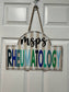 Custom Arch Door Hanger, Custom Classroom Door Hanger, Custom Doctor's Office Door Hanger