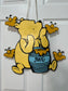 Pooh Bear Hospital Baby Door Hanger Newborn Door Hanger