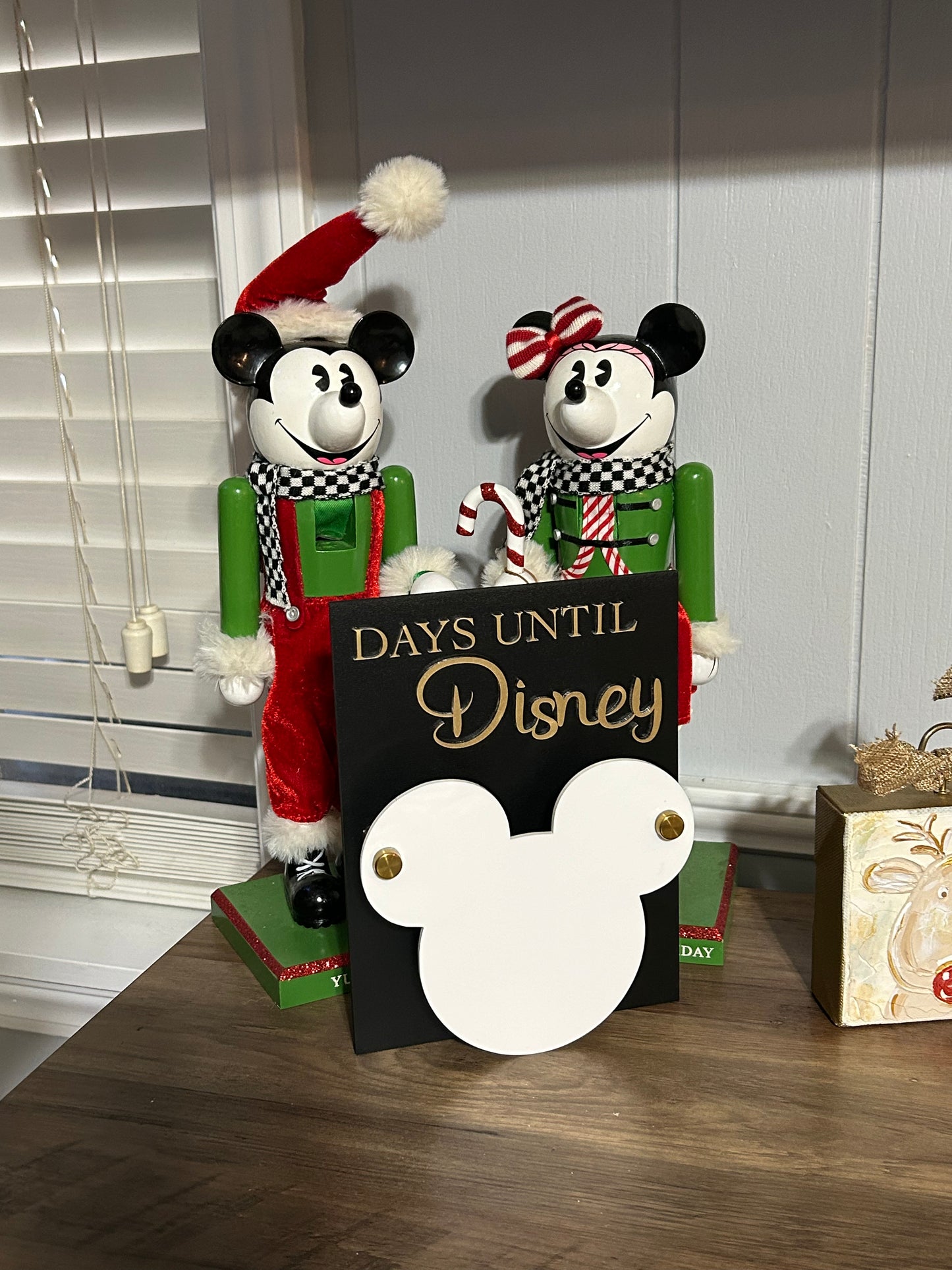 Disney Vacation Countdown Sign | Days Until Disney Sign | Disney Dry Erase Countdown | Vacation Countdown for Kids