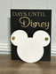 Disney Vacation Countdown Sign | Days Until Disney Sign | Disney Dry Erase Countdown | Vacation Countdown for Kids