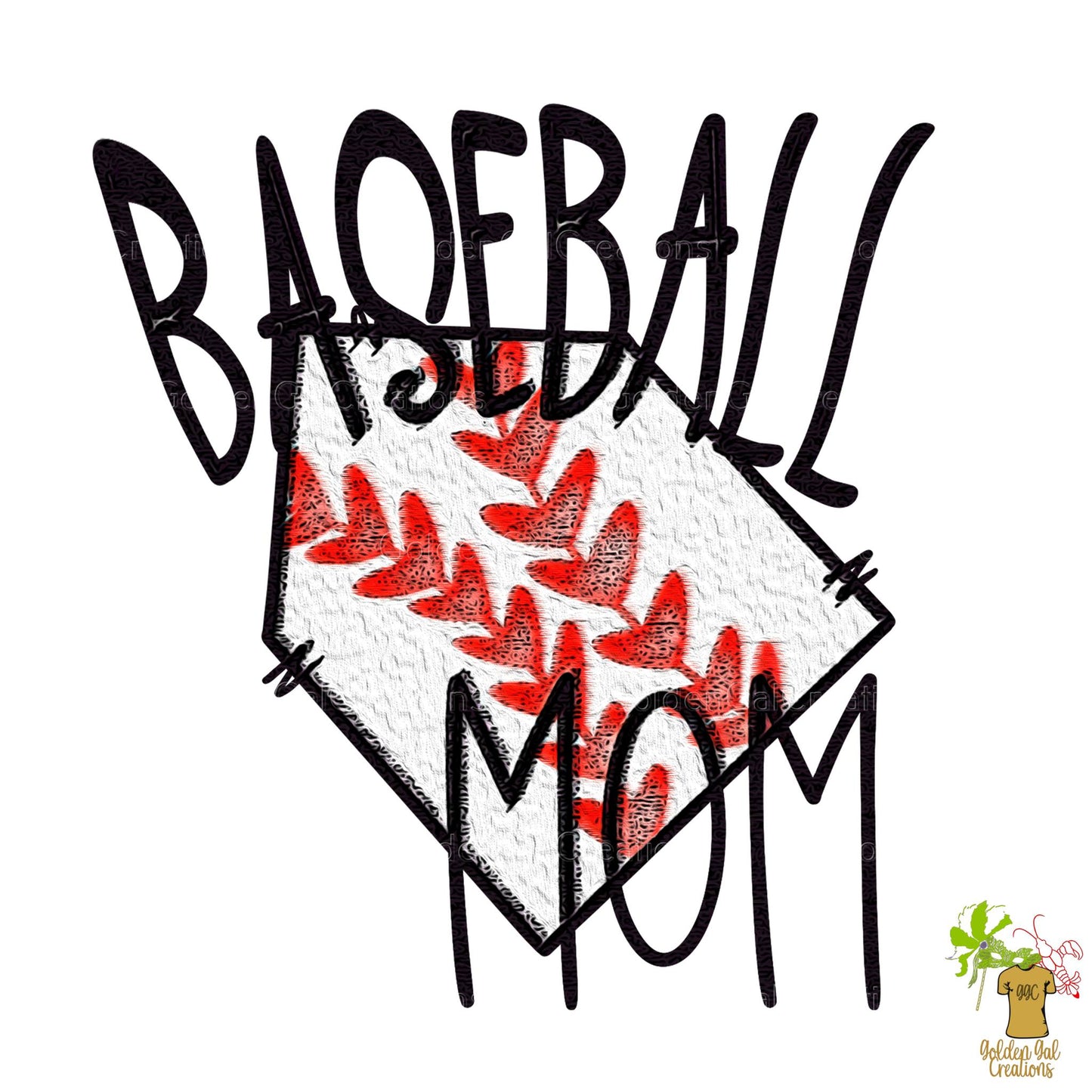 Baseball Mom Shirt (lots of design options)