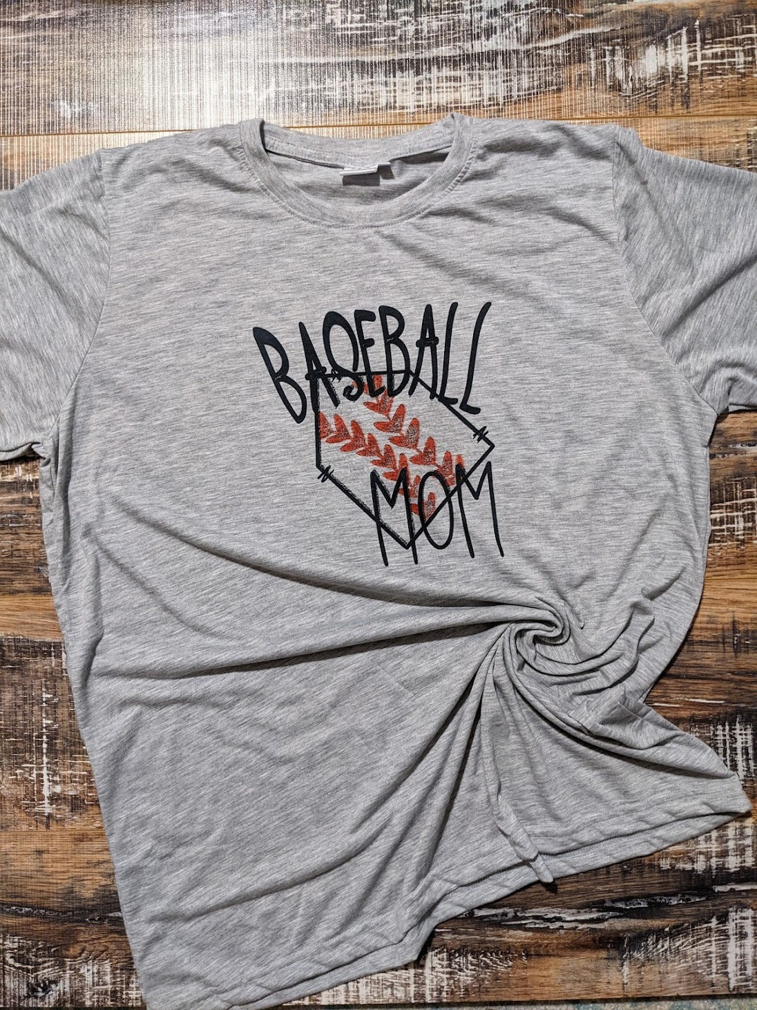 Baseball Mom Shirt (lots of design options)