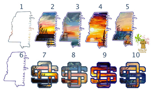 Sunset OS shirts