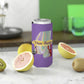 Personalized Mississippi Mardi Gras Krewe slim can koozie cooler