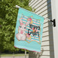 Easter Garden Flag Happy Easter Garden Decor Easter Bunny Outdoor Decor Flag