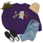 Mardi Gras Sweatshirt Mississippi Crawfish Pelican Unisex Heavy Blend™ Crewneck Sweatshirt