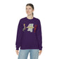 Mardi Gras Sweatshirt Mississippi Crawfish Pelican Unisex Heavy Blend™ Crewneck Sweatshirt
