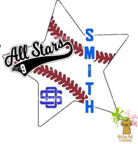 Custom All Stars Star Shirt