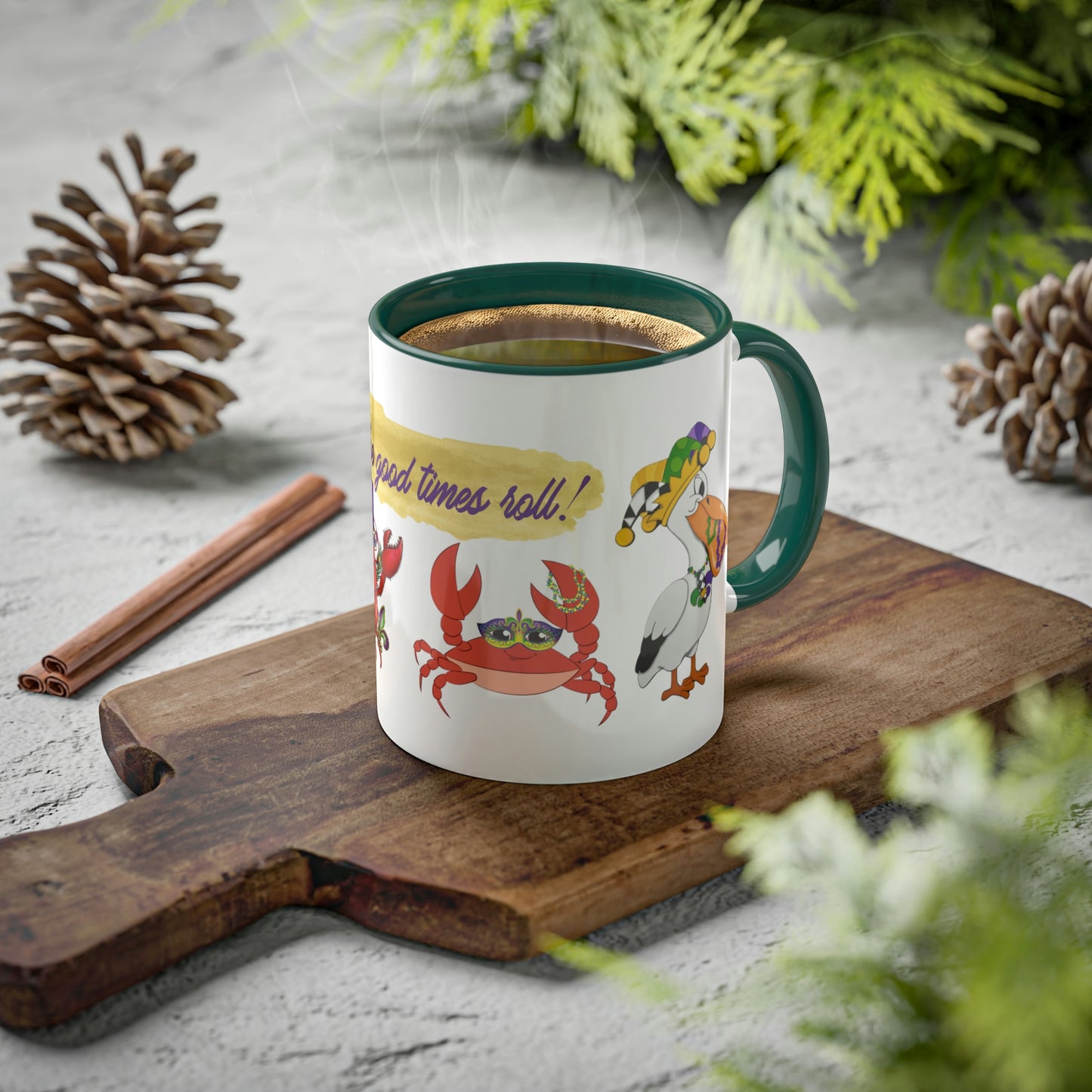 Let the good times roll Mardi Gras Mug