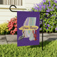 Personalized Family Name Mardi Gras Garden Flag Krewe Name